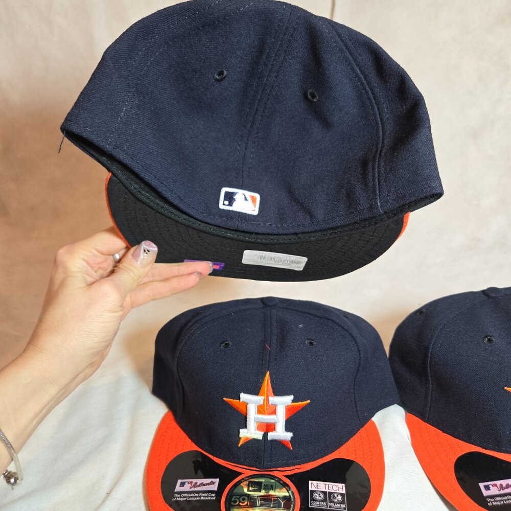 New Era 59Fifty Men's Hat MLB Houston Astros On Field Fitted Cap ALL SIZES - Picture 6 of 8